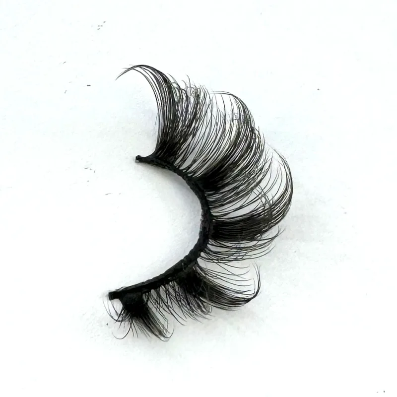 Demi-Cils 10 paires Demi-Cils doux naturel Cils yeux de chat outil de maquillage Faux Cils Extension moelleux Faux Cils
