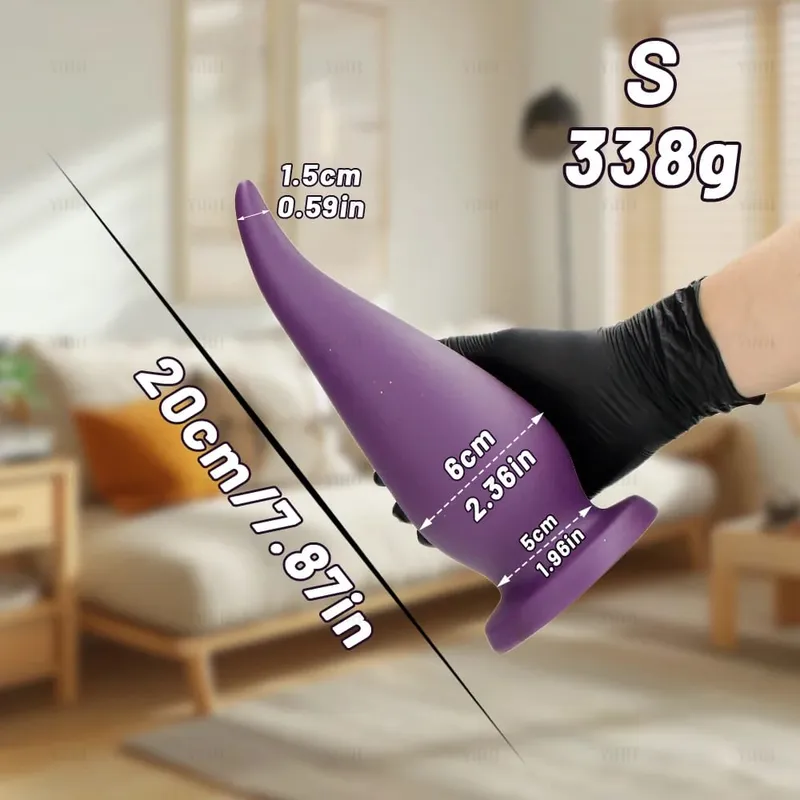 6/8/10/11cm Super Thick Anal Buttplug Extra Long Anal Plug Fisting Dildo Anal Penetration Sex Toy For Women Men Prostate Massage