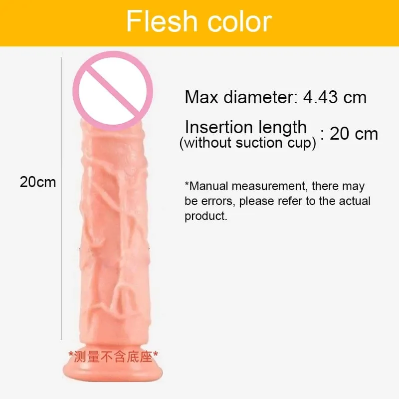 Transparent Big Dick 9 Sizes Realistic Jelly Dildo Women Gay Anal Sex Toys Soft Clitoris Vaginal Masturbators Penis Suction Cup
