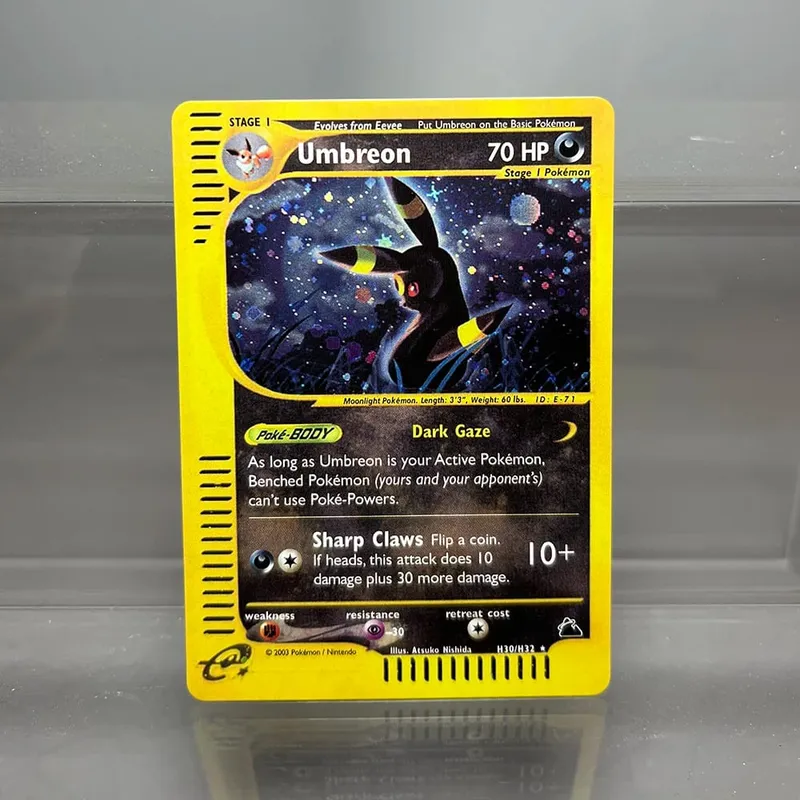 PKM Cards Steelix Alakazam Scizor Single Foil Cards Raichu Slowking Game Collection Cards PTCG Proxy Cards Aquapolis Series — image 2