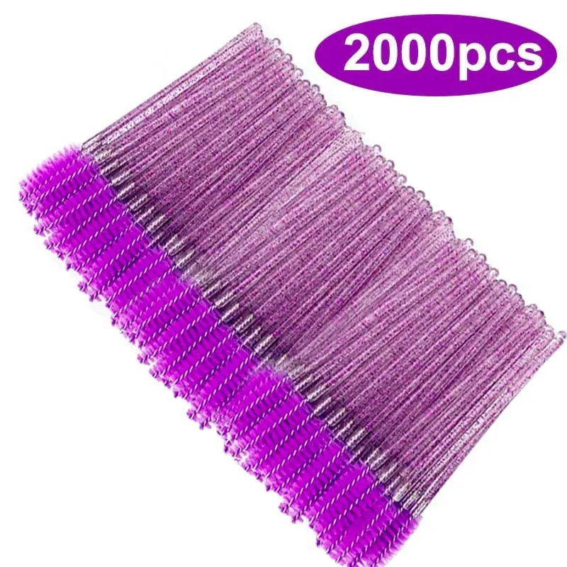 ขายส่งแปรงขนตามาสคาร่าขายส่ง Spoolies Eyebrow Lash แปรงทำความสะอาด Applicator แต่งหน้าเครื่องมือ 50/1000/2000 PCS — image 19