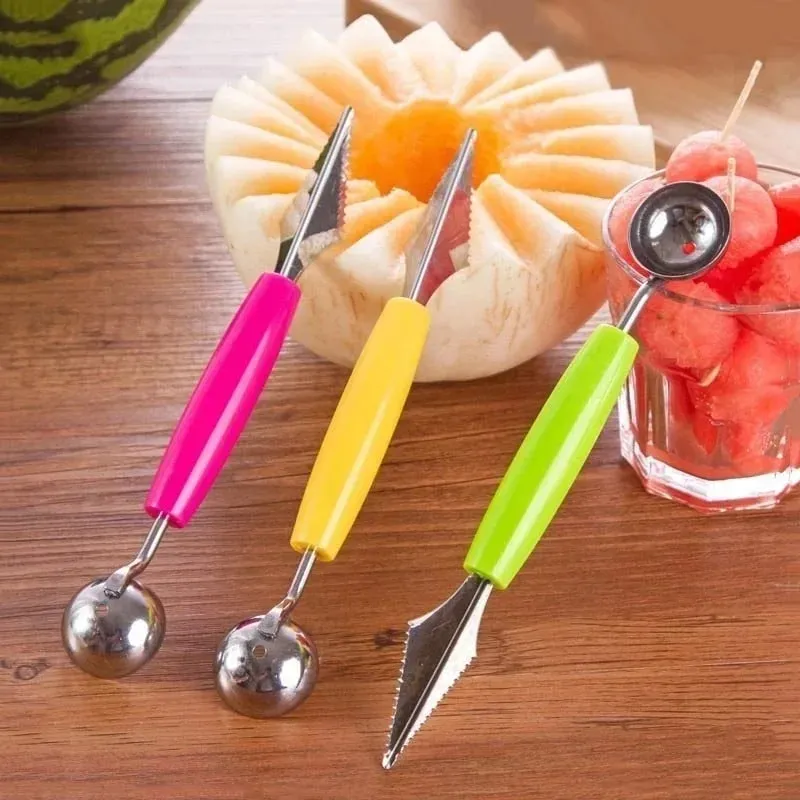 Kitchen Vegetable Carve Fruit Slicer Device Scoop Ballers Cutter Chop Gadgets Kitchen Gadgets Home Gadgets