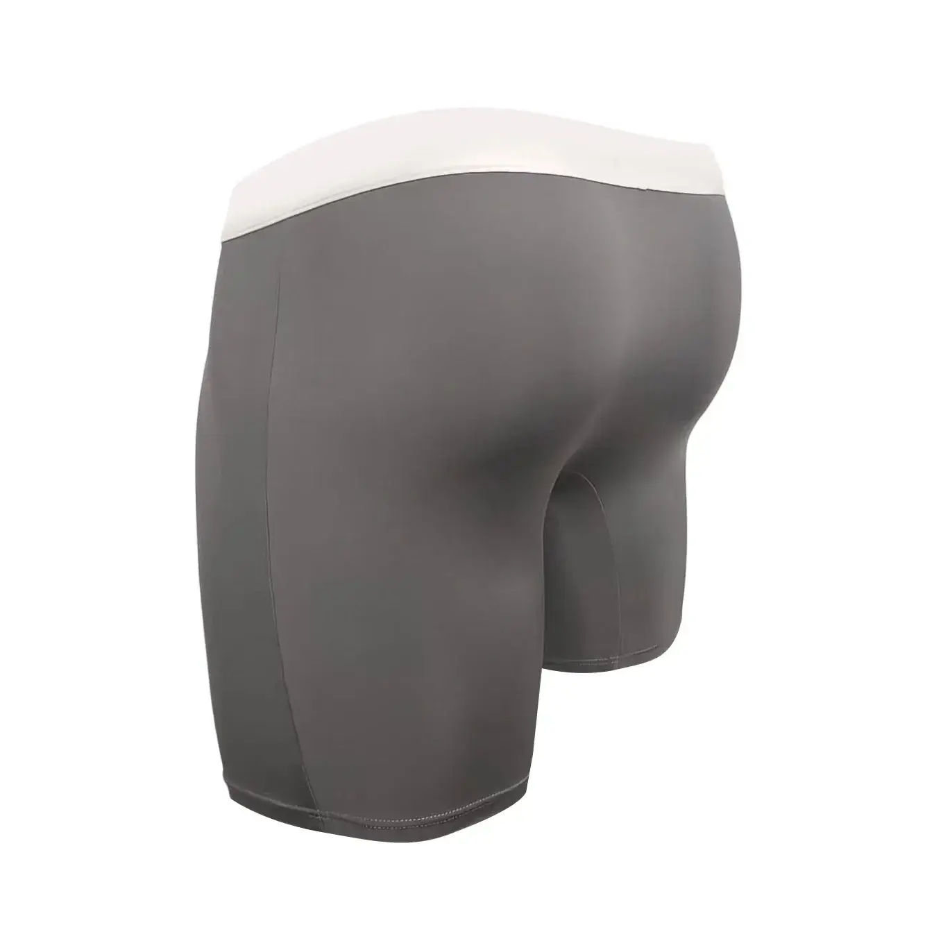 Men Ice Silk Boxer Briefs Deep U Convex Pouch Breathable Cool Quick Dry Sports Running Underwear Anti Chafe Seamless Underpants — image 14