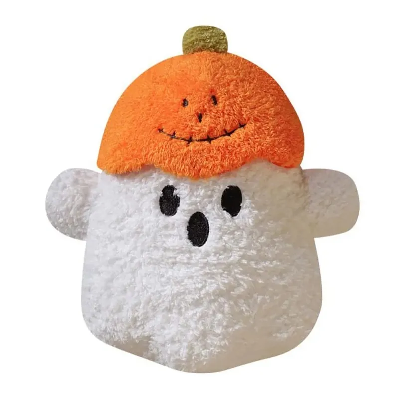 Cozy Ghost Decorative Cushion Hug Pillow Fabric PP Cotton Filling Pumpkin Pillow Ghost Halloween Theme — image 10