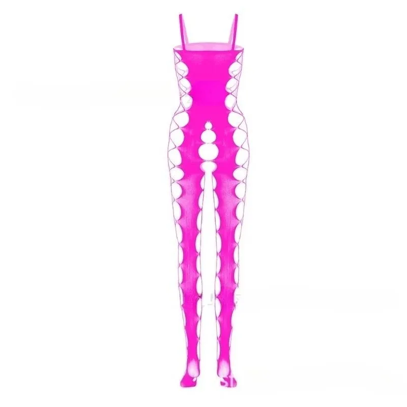 Plus Size Women's Sexy Sheer Leather Lingerie Corset Bodysuit Sleepwear Nightwear Body Stocking for Women