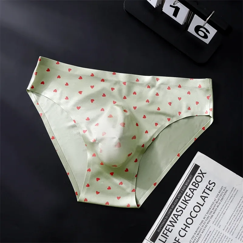3D space capsule sexy men's underwear ice silk one-piece cuecas masculino cute print cueca adults 18 plus size ropa interior — image 6