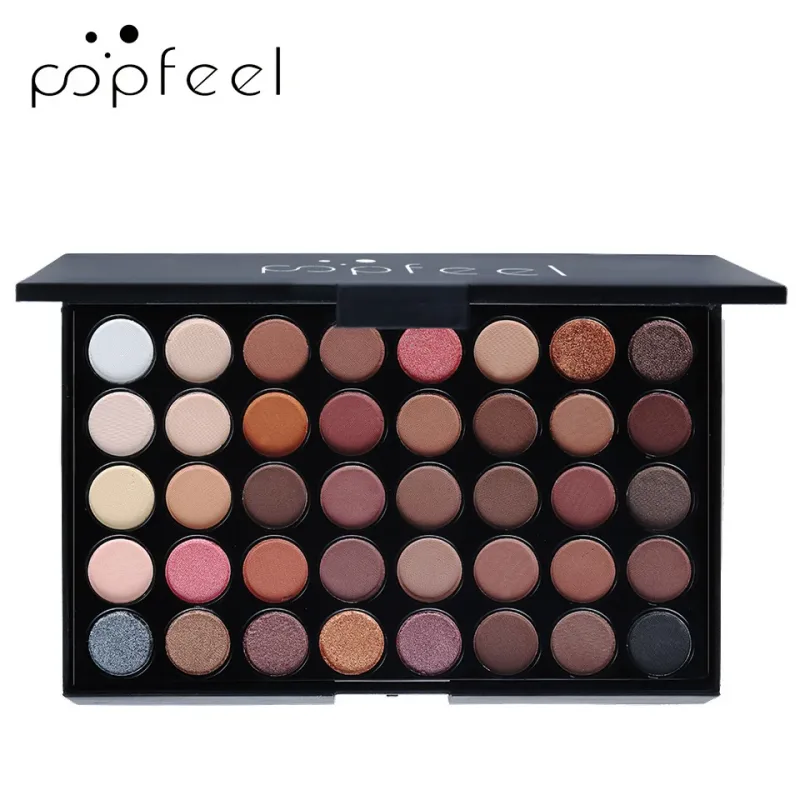 Glitter Matte Wasserdichte Palette Pulver Kosmetik Kit Augenbrauen Bleistift Eyeliner Stift Mascara Make-Up Pinsel Augen Kosmetik — image 9
