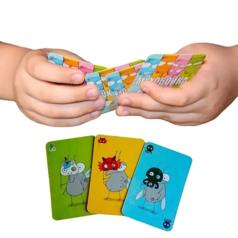《Myxoбойha》Russian Version of the Card Game Board Game Interactive Game Ideal Party Card Game Perfect for Halloween Christmas and as a Perfect Gift Choice