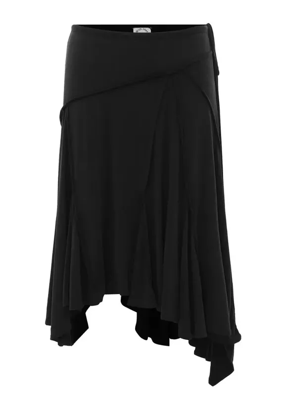 with Je Shani the European and American style cropped sleeveless neck-wrapped backless V-neck hemmed top — image 5