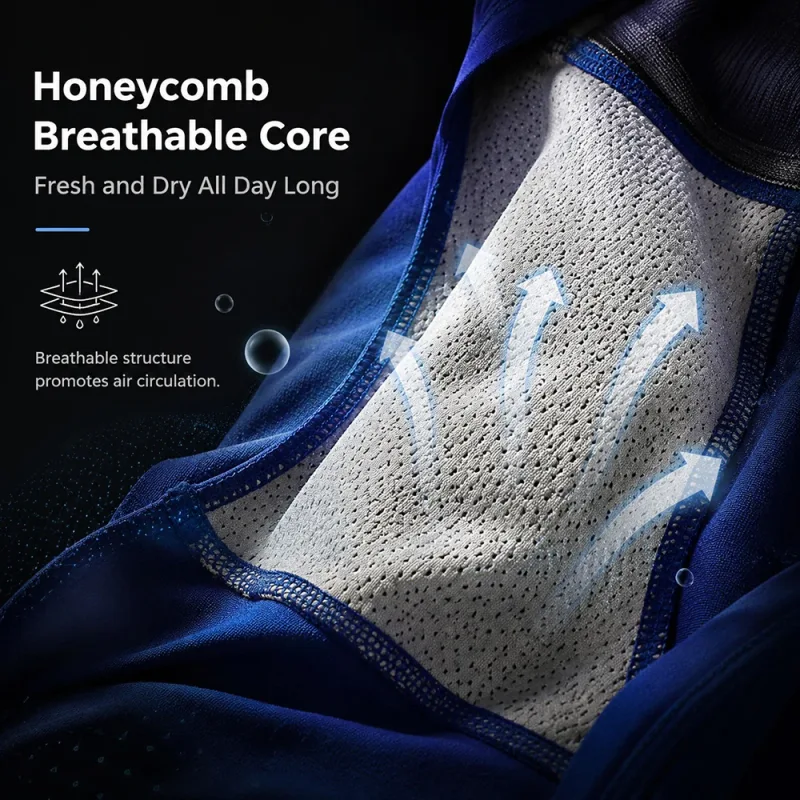 1/3PCS 95% Cotton Soft Comfortable Lingeries for Man High Stretch Men's Underwear Breathable Antibacterial 3D Mesh Pouch Briefs