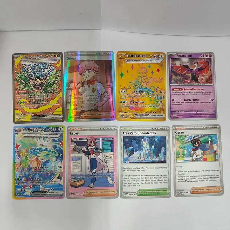 30/360 Pcs Pokemon Card Prismatic 151 Evolutions English Booster Battle Pokémon Card Game Carte Trading Collection Cards