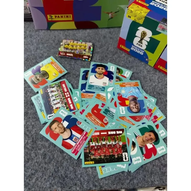 IN Stock International Version Panini 2026 FIFA World Cup Genuine Sticker Collection Limited Football Fan Souvenir Holiday Gifts