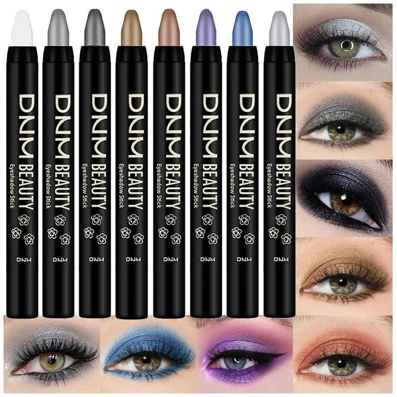 16 Colors Pearlescent Eyeliner Eyeshadow Pencil Color Glitter Waterproof Long-Lasting Shimmer Eye Makeup Non-smudge Eyeliner