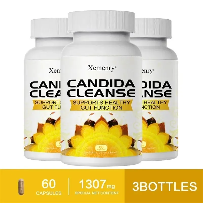 Candida Cleanse - Bevordert darmreiniging en ontgifting Verbetert de spijsvertering en verlicht constipatie en een opgeblazen gevoel