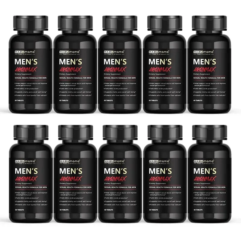 L-Arginine Male Enhancing อาหารเสริมเพื่อประสิทธิภาพความอดทนและความแข็งแรงของกล้ามเนื้อและความอดทน Non-GMO 60 เม็ด