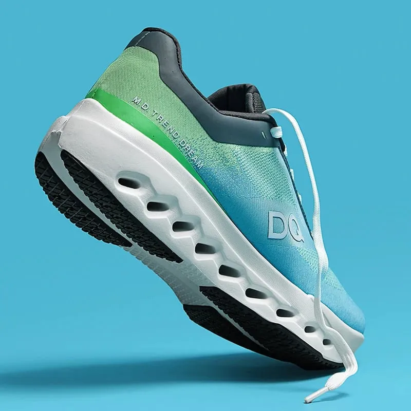 Men Sports Running Shoes Marathon Air Cushion Breathable Lightweight Comfortable Women Outdoor Athletic Sneakers Jogging Tenis