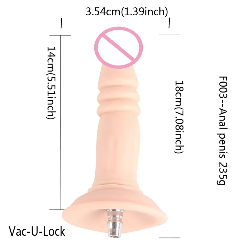 38 Noiseless Premium Sex Machine Attachments VAC-U-Lock Dildo Attraction Cup Female Sex Machine Sex Products