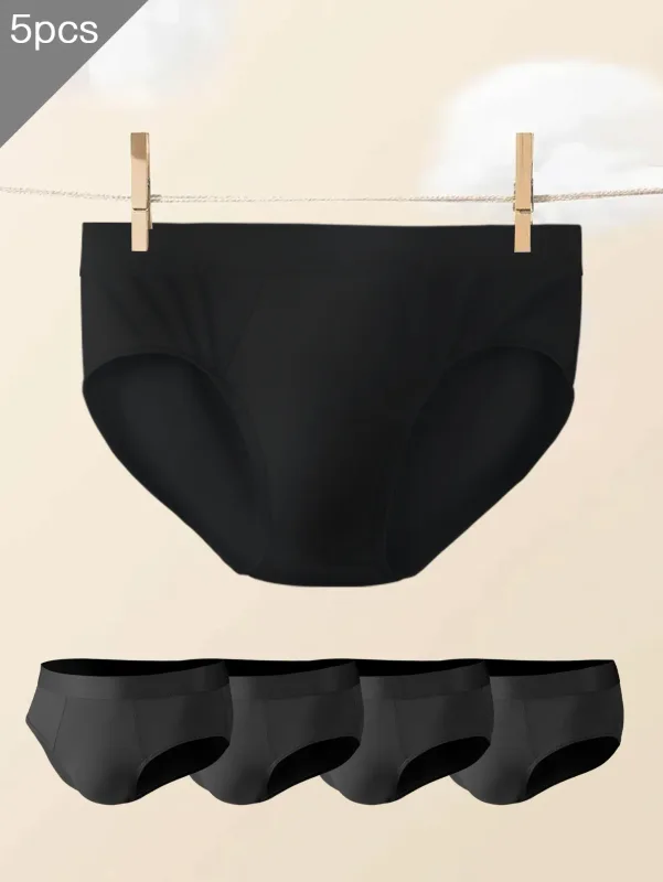5PCS Men's underwear, oversized men's underwear, sexy men's briefs, sports underwear for men — image 3