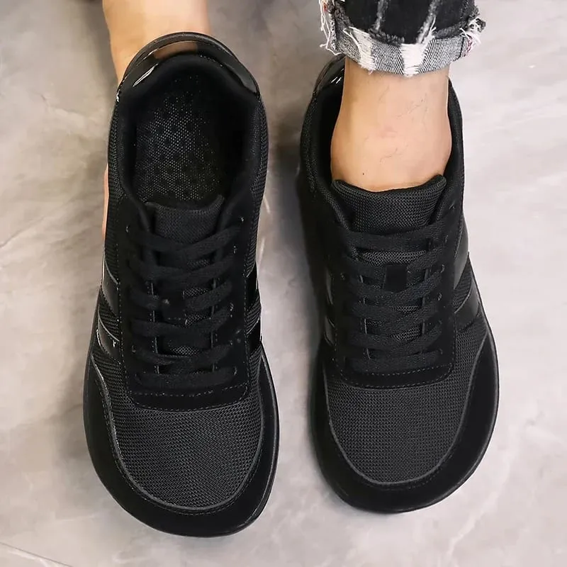 Wide Shoes Anti Slip Lightweight Breathable Running Shoes Minimalist Barefoot Cross Training Shoe Anti Slip Toe Walking Shoes