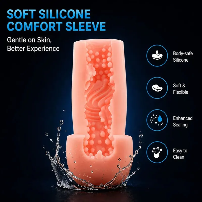 Smart Automatic Penis Pump LCD Display Vacuum Therapy System Male Enlarger Device 5 Pressure Control Silicone Sleeve Kit for Men