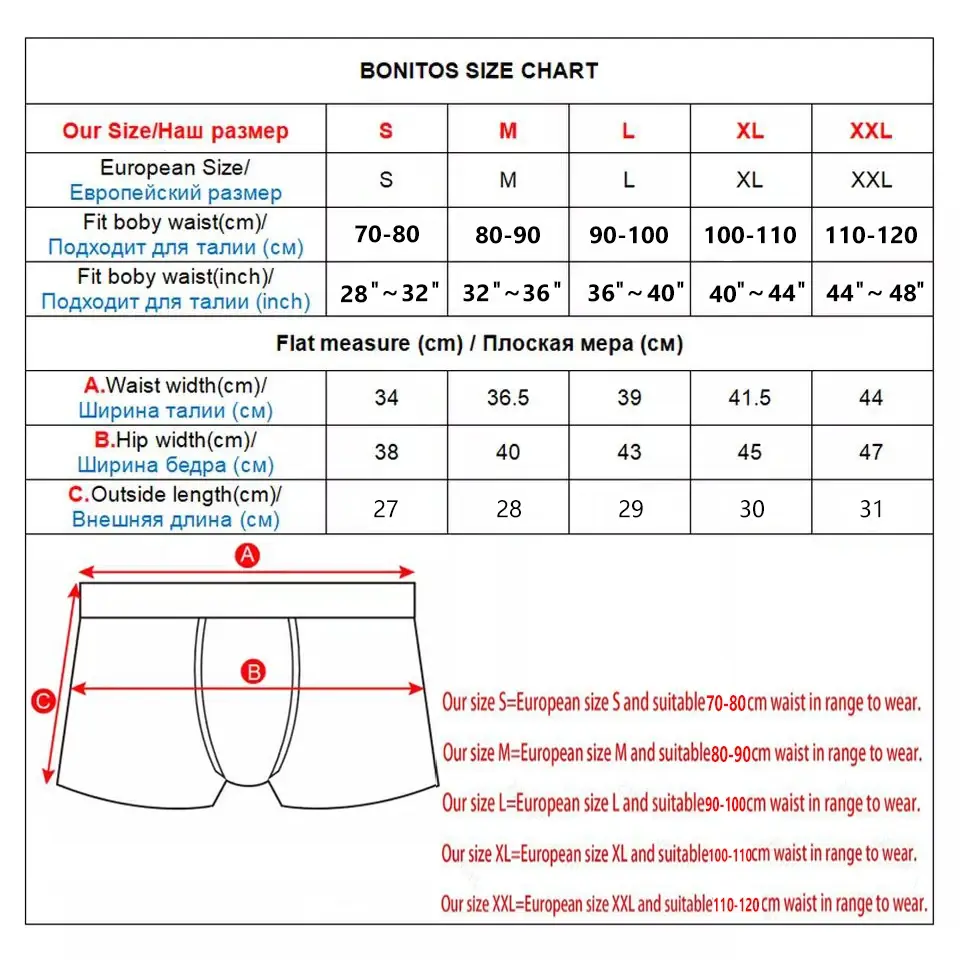 6 Pieces Solid Color Men's Panties BONITOS Letter Waistband Boxer Briefs Cotton Underwear Mens Boxers Classic Men Underpants — image 19