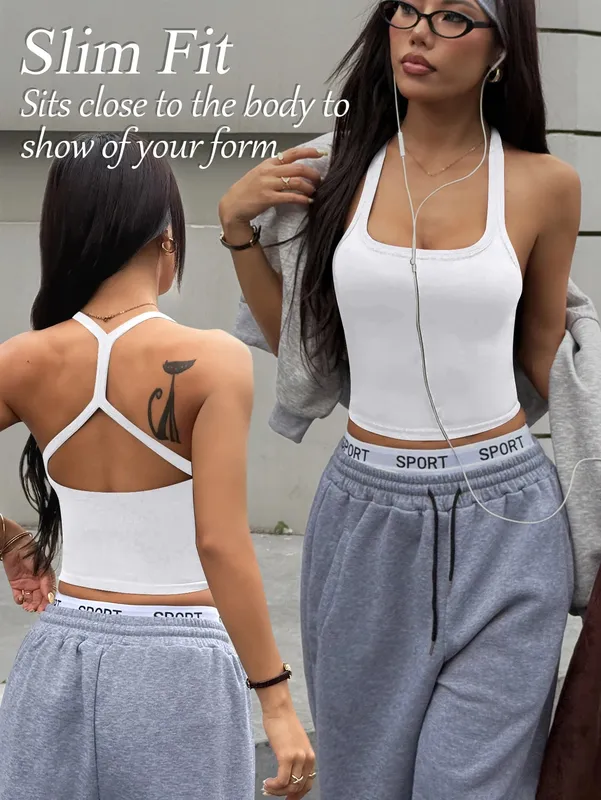 Beautiful Back Sports Bra Women's Outerwear Running Shock-Absorbing Training Fitness Bra Camisole Top Yoga Suit Vest