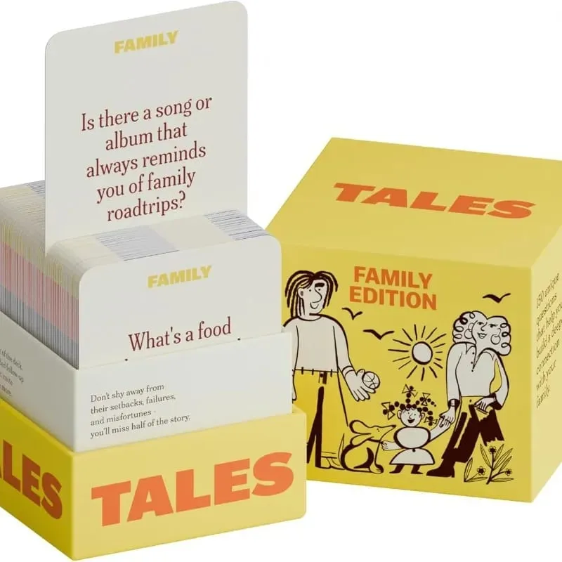 Communication Question-and-answer Card Couples Dating Family Gathering Chatting Interactive Board Game Card.