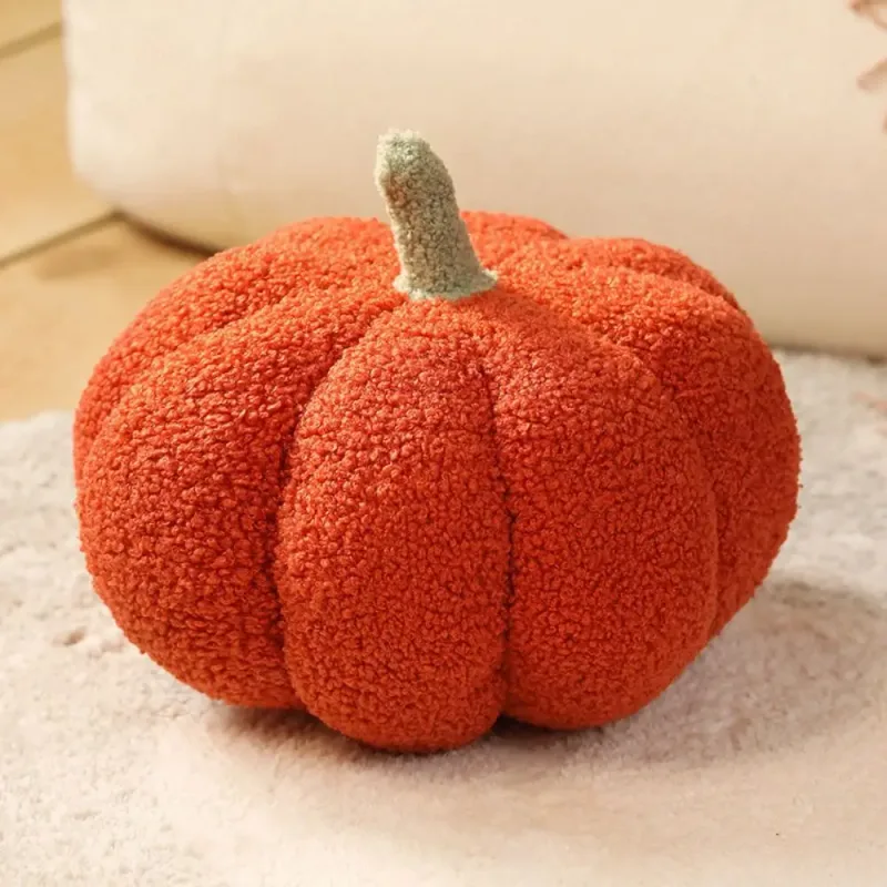 Home Decor Cotton Pumpkin Pillow Cute Soft Pumpkin Pillow Simulated Pumpkin Soft Back Cushion — image 9