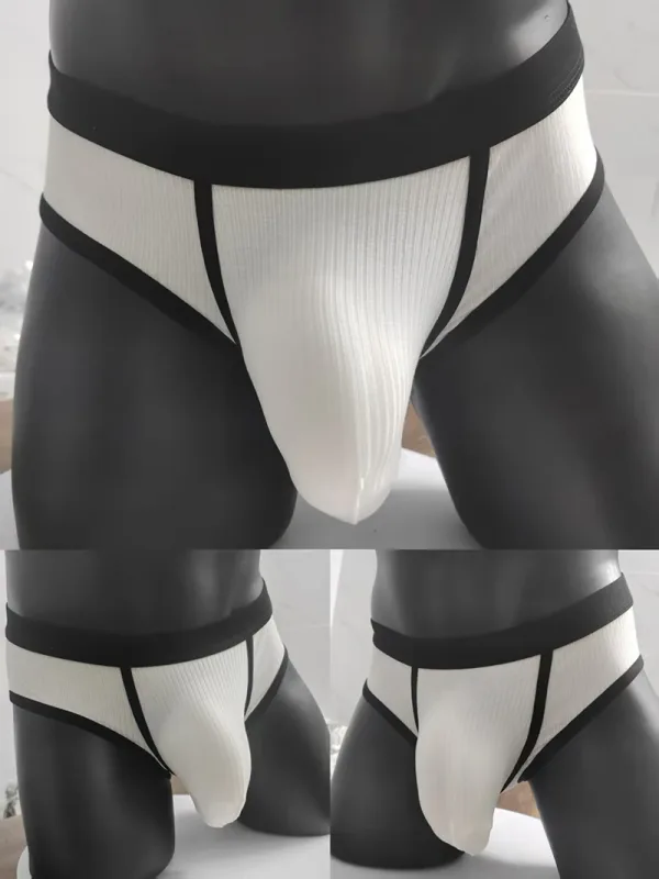 Men's Briefs with Large Pockets Are Very Sexy. Large-space Sports Underwear for Men 3256810021215070