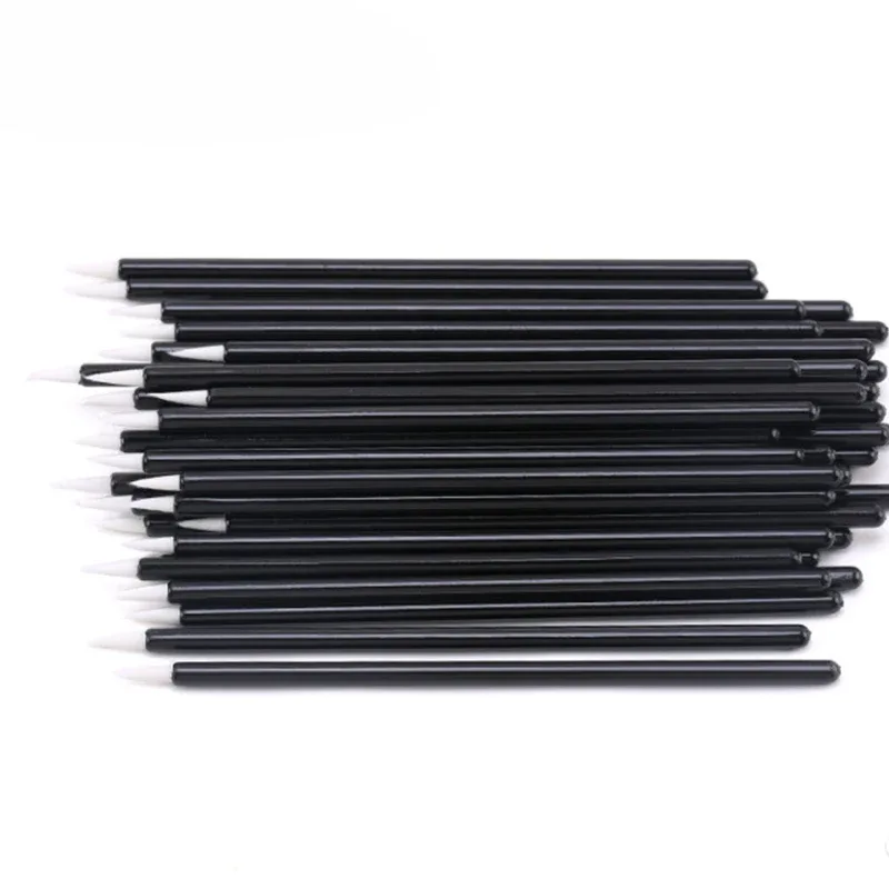 50/100pcs Eyeliner Brushes Eyelash Eyeshadow Applicator Lip Brush For Nail Art Painting Pen Tool Eye Lash Wands Accessories