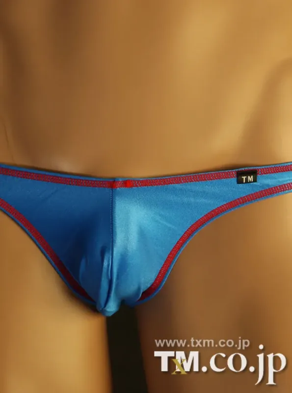 Men Color Block Triangle Briefs Low Rise Fashion Male Underwear Panties