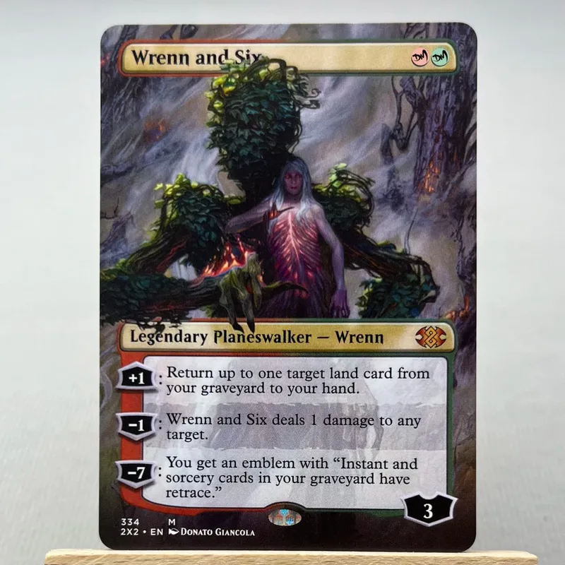 AFR 2X2 KHM HOLO9-002 Tcg Proxy Cards Smothering Tithe Bloom Tender City of Brass Damnation City of Brass City of Brass