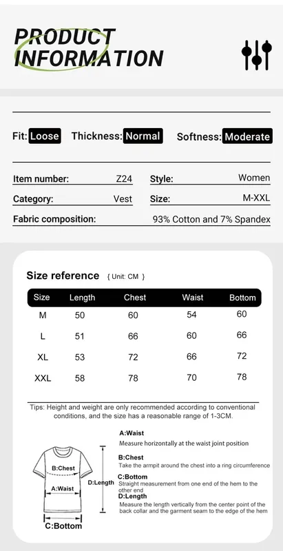 Y2K Ribbed Cotton Tank Tops Womens Summer Slim O-Neck Sleeveless Basic Soft Breathable Vest Sporty Jogging Wear Daily Undershirt