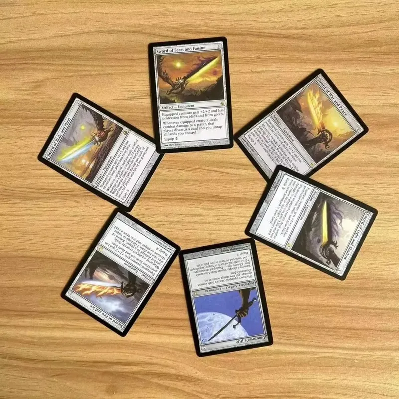 216 Pcs Black Core Cards P9 Dual Land Fetch Land Shock Lands Proxy Cards — image 3