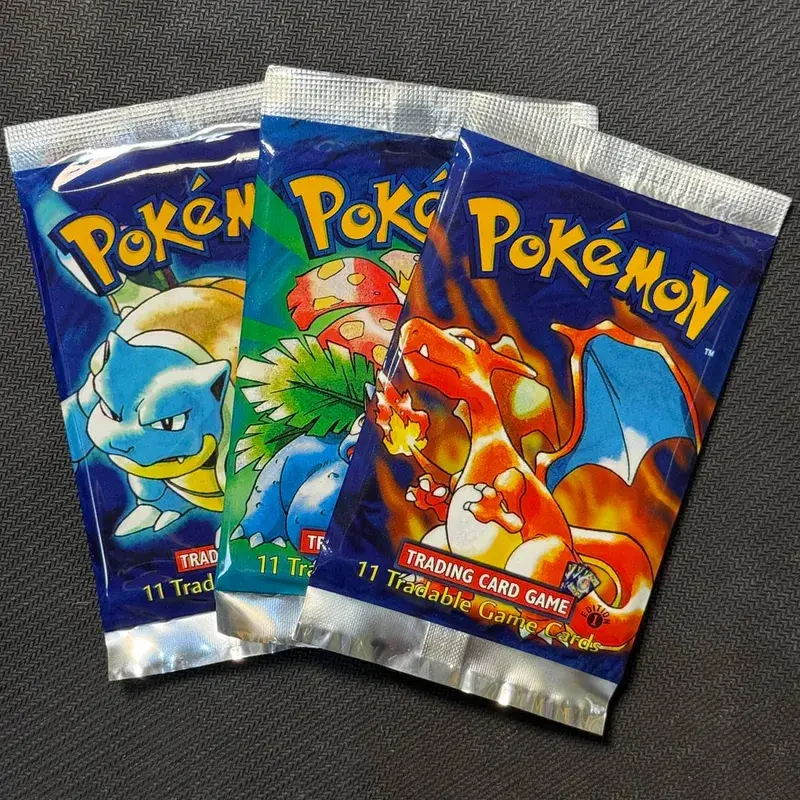 Booster Pack 11pcs/bag 1st Edition Pack Charizard Trading Card Game Collection Battle Booster Toys Boys Gift