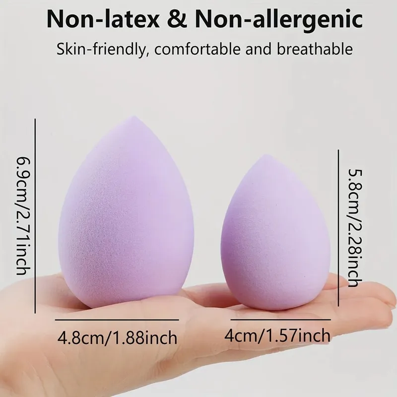 8Pcs Beauty Egg Makeup Sponge Blenders Beauty Sponges Foundation Applicator Makeup Puff Make Up Tools