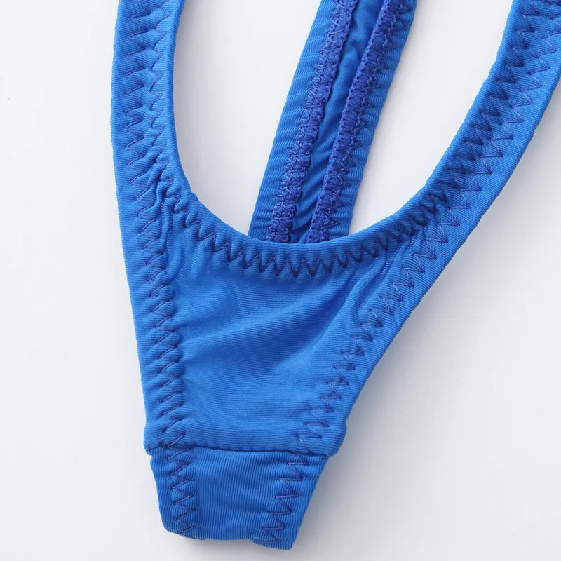 Sexy Men Underwear Thongs with Front Open Pouch Low Rise Fit High Elastic Stretch for Club Party 95%Polyester+5%Spandex