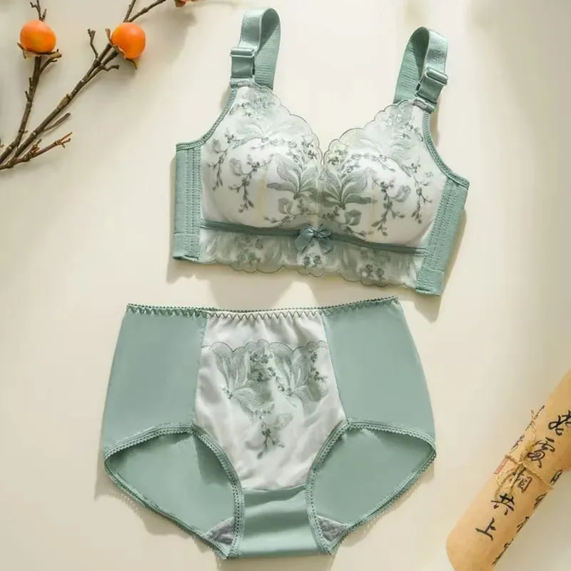 Soutien-gorge Sexy en dentelle, Push Up, doux, petit sein, Anti-affaissement, sous-vêtements pour femmes, Lingerie réglable
