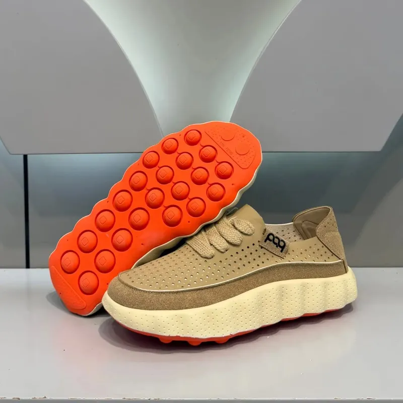 New Summer Men Sneakers Breathable Running Shoes Chunky Platform Casual Shoes Non Slip Male Outdoor Walking Jogging Footwear
