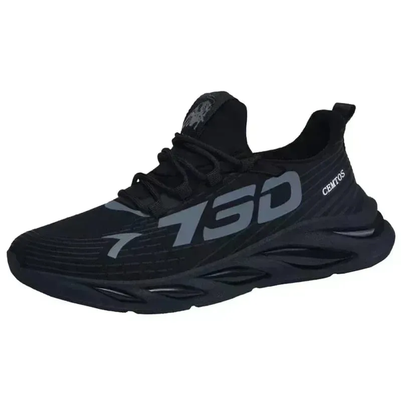 New style Men's casual lightweight mesh sports shoes summer breathable and cool running shoes anti-slip soles men's sports shoes