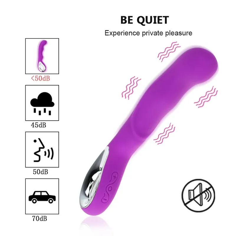 Vibrador para ponto g, estimulador vaginal, ponto g, massageador de clitóris, varinha mágica à prova d'água, brinquedo sexual recarregável para mulheres