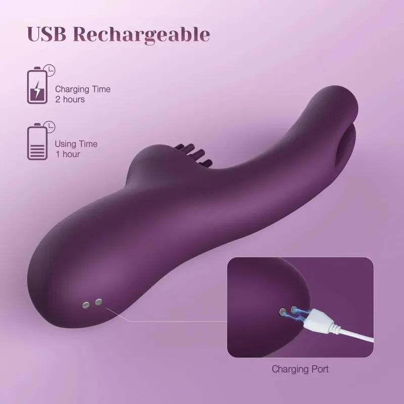 Y-Pao Rabbit Vibrador for Women 3-in-1 G-Spot Clitoral Stimulation Adult Sex Toys Tickling Come-Hither Motion Female Masturbator