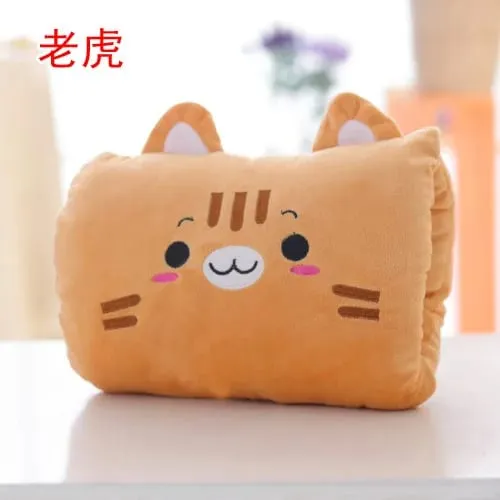 Generic Cartoon Plush Hand Warmer Pillow Soft Warm Hand Insert Cushion Office Nap Support Gift For Adults