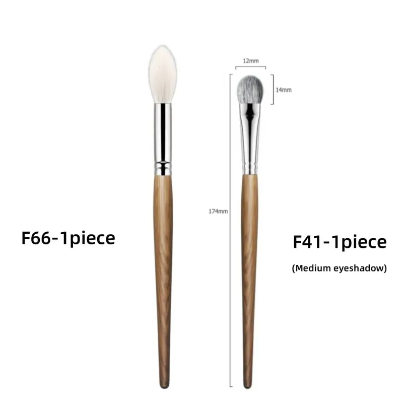 Tapered Highlighter Brush High Quality Natural Hair Face Setting Powder Blending Blusher Makeup Brushes