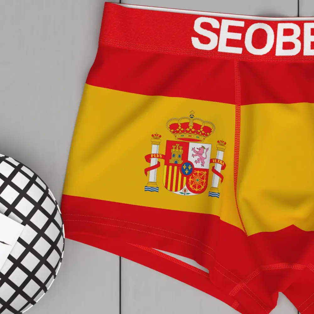 Men's Sexy National Flag Boxer Briefs Underwear New Coming Comfortable Waistband Breathable Fabric