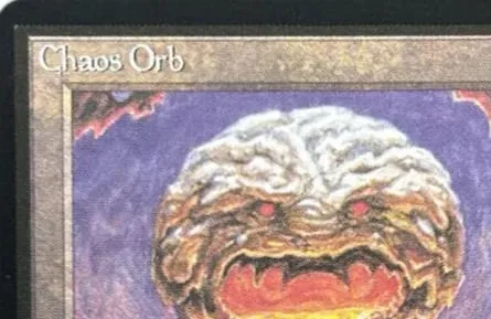 LK48 REGULAR Ashnod's Altar Ashnod's Altar Chaos Orb Gauntlet of Might High-Quality TCG Proxy Cards (Black-Core)