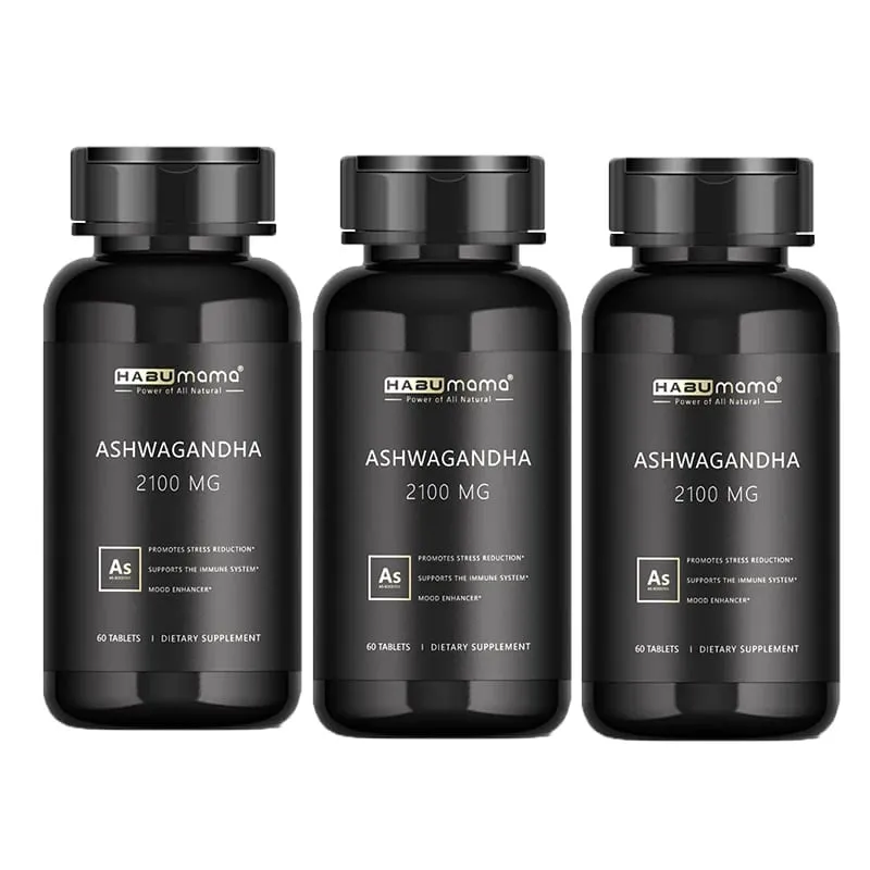 Original Ashwagandha Energy Supplement Non-GMo understøtter reproduktiv sundhed Natural Energizer