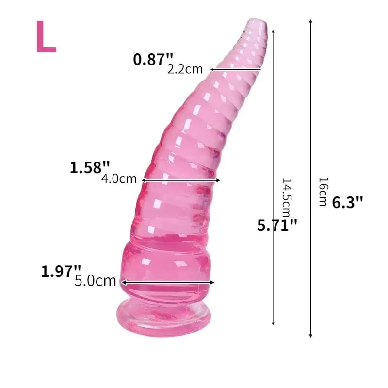Octopus Tentacle Dildo Anal Plug Butt Dilator with Big Suction Cup Sex Toys for Women Men Anus Expander Prostate Massage