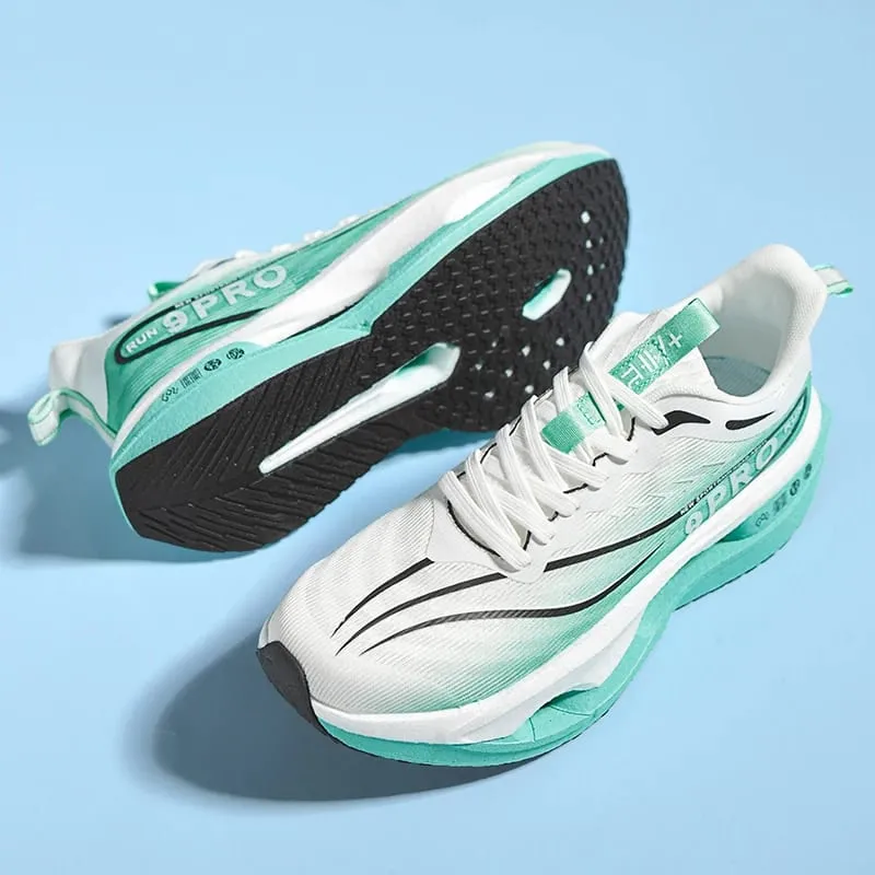 Men Running Shoes Cushion Stable Lightweight Sport Shoes Mesh Breathable Casual Sneakers Women Non-slip Outdoor Athletic Shoes