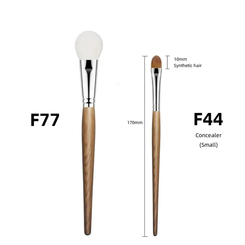 Natural Hair Blush Brush Face Highlighter Shadow Makeup Brushes Natural Goat Hairs Bronzer Pro Essential Cosmetic Tools